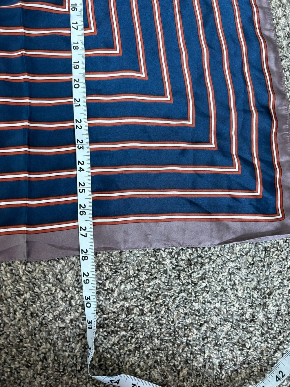 Stripes Silk Scarf Bandana | Geometric Lines